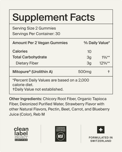 Mitopure Gummies Urolithin A